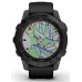 Garmin Fēnix 7 Sapphire Solar -Carbon Gray DLC Titanium with Black Band