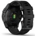 Garmin Fēnix 7 Sapphire Solar -Carbon Gray DLC Titanium with Black Band